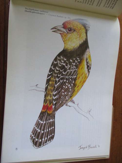 SIGNED COPY. Bome, Struike, Voels - UNISARAND - Trees, Shrubs, Birds