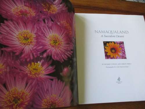 NAMAQUALAND  A Succulent Desert  Richard Cowling & Shirley Pierce