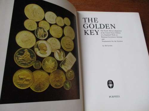 Signed Copy. THE GOLDEN KEY. Eli Levine