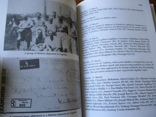 MALTA - DIARY OF WAR 1940-1945.