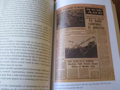 INTERNATIONAL BRIGADE AGAINST APARTHEID  Edited by Ronnie Kasrils With M Andersson & O Marleyn