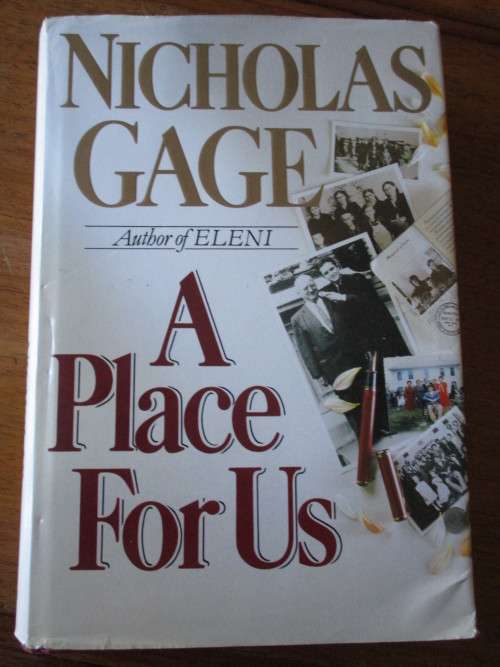 NICOLAS GAGE  A PLACE FOR US