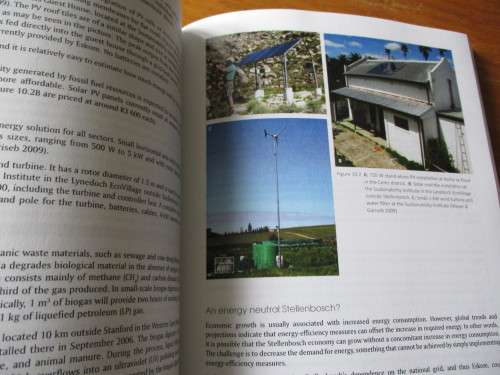 SUSTAINABLE STELLENBOSCH  opening dialogues  Mark Swilling Ben Sebitosi Ruenda Loots