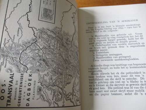 OORLOGSDAGBOEK van `n Transvaalse burger te velde 1900-1901. MER