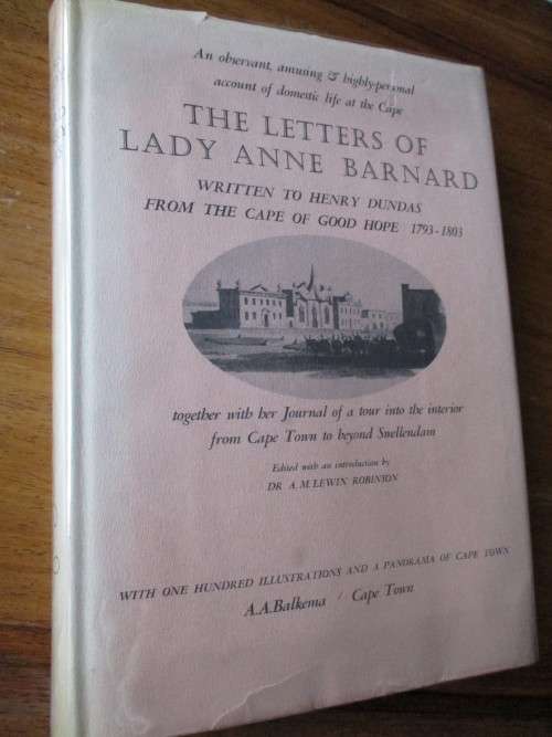 The Letters of Lady Anne Barnard written to Henry Dundas