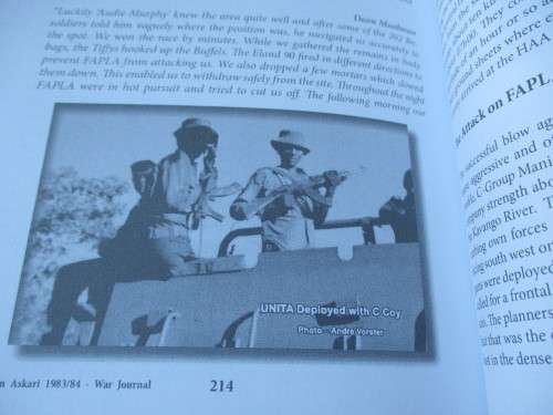 OPERATION ASKARI 1988/84 WAR JOURNAL  Dawid Lotter