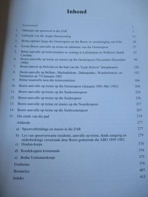 Geteken en Genommer. TREINVERNIELERS. Anglo-Boere Oorlog