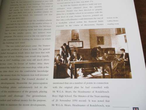TO SERVE THE FUTURE HOUR  A History of St Stithians College  1953-2003  WALTER MACFARLANE