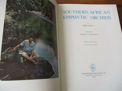 SOUTHERN AFRICAN EPIPHYTIC ORCHIDS  JOHN S. BALL