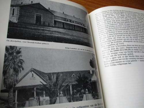 Eeufeesbrosjure Nederduitse Gereformeerde Kerk  VRYBURG 1883-1983  Ds. S.A. Esterhuizen