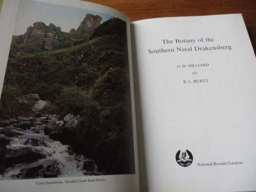 The Botany of the Southern Natal Drakensberg  Hillard and Burtt