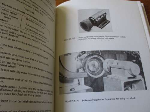 SIGNED.  Diamond Grinding of Metals  Frank Hughes