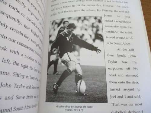 SIGNED. Hugh Bladen a rugby memoir  Blades ` I`m available`