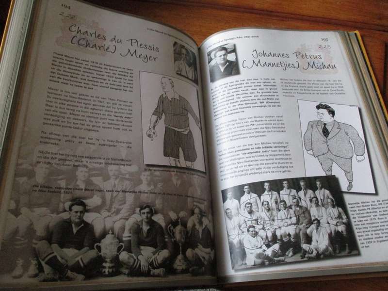 PAUL ROOS SE SPRINGBOKKE 1906-2006 Piet van der Schyff