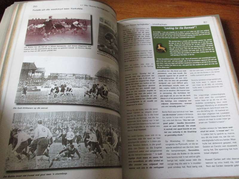 PAUL ROOS SE SPRINGBOKKE 1906-2006 Piet van der Schyff