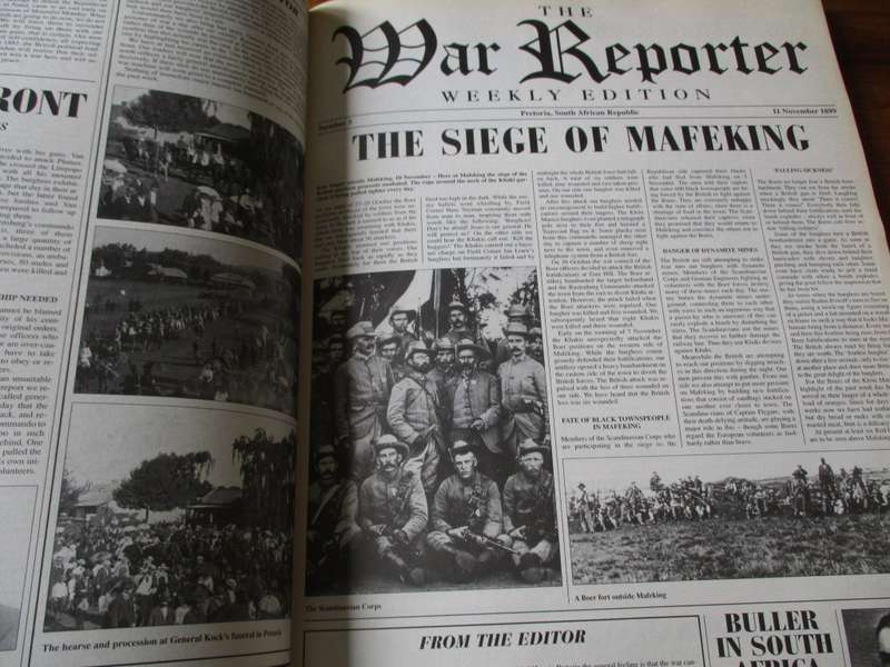 THE WAR REPORTER  THE ANGLO-BOER WAR THROUGH THE EYES OF THE BURGHERS J.E.H. Grobler