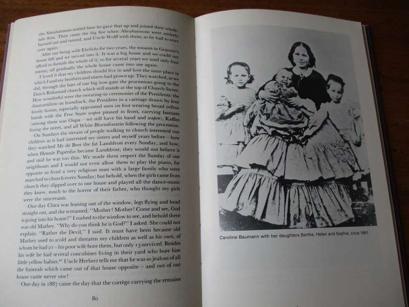 Sophie Leviseur Memories  edited by Karel Schoeman