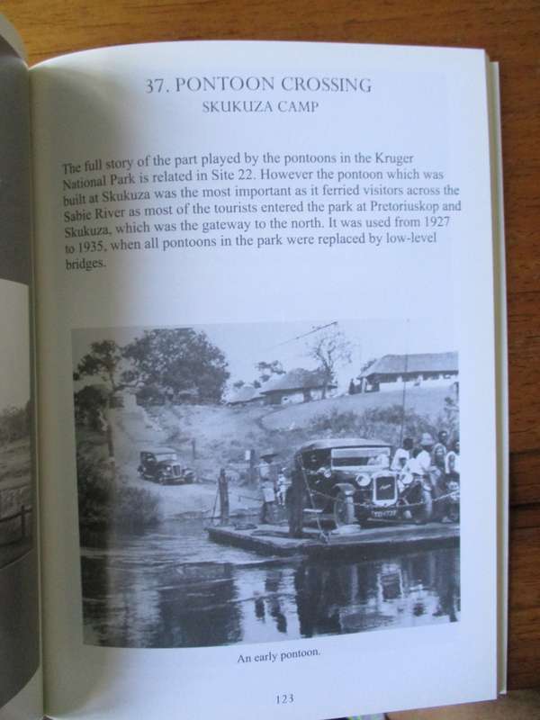 FIELD GUIDE TO THE HISTORICAL SITES OF KRUGER NATIONAL PARK Ron Hopkins