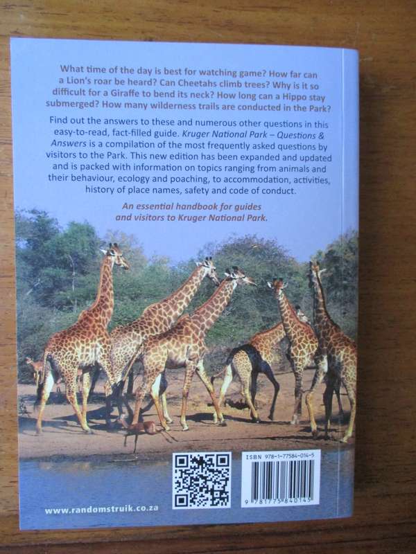KRUGER NATIONAL PARK  Questions & Answers PF Fourie  Updated by C van der Linde