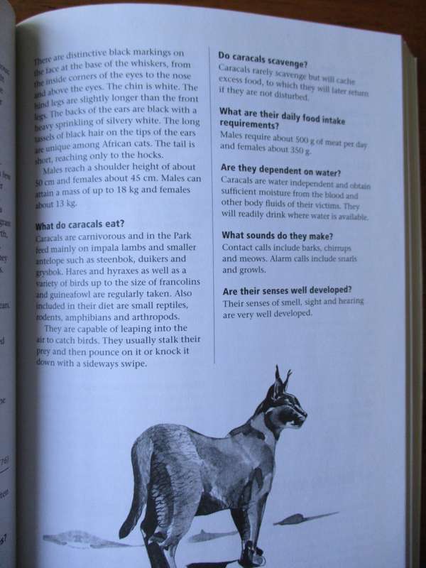 KRUGER NATIONAL PARK  Questions & Answers PF Fourie  Updated by C van der Linde