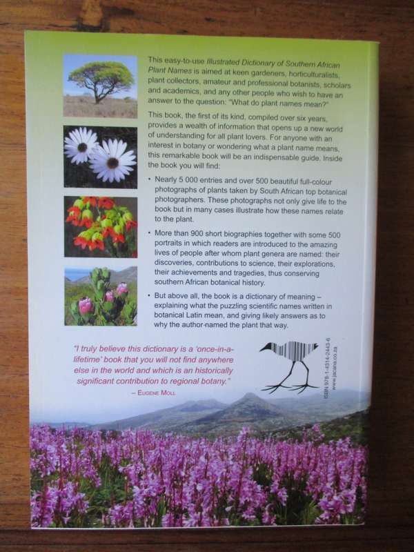 The Illustrated Dictionary of Southern African Plant names Hugh Clarke & Michael Charters