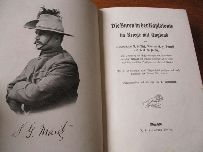 IM KAMPF UM SUD-AFRIKA. A. de Wet und v. Doornik. DER KAMPF IN DER KAPKOLONIE