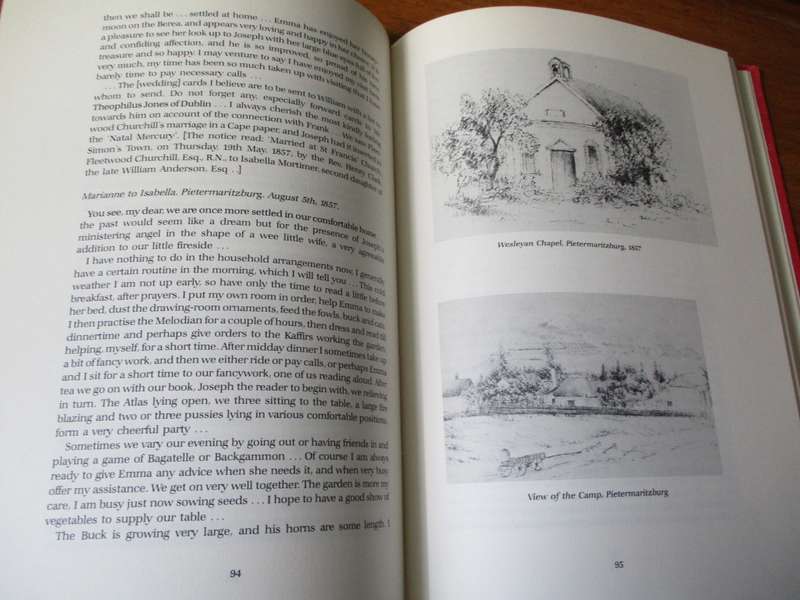 Diaries and letters of Joseph & Marianne Churchill 1850-1880 A merchant family in early Natal