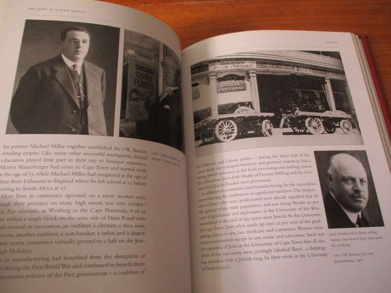 THE JEWS IN SOUTH AFRICA  An illustrated history Richard Mendelsohn amd Milton Shain