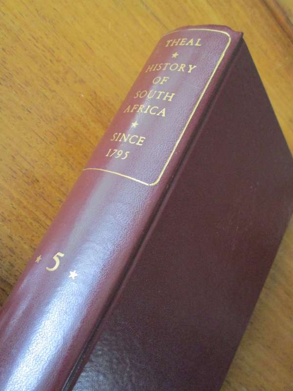 THEAL  HISTORY OF SOUTH AFRICA BEFORE 1795  VOL 5