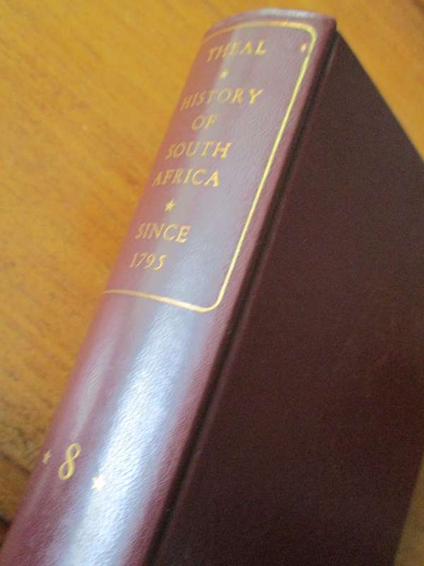 THEAL  HISTORY OF SOUTH AFRICA BEFORE 1795  VOL 8