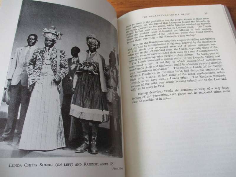 The TRIBES OF NORTHERN RHODESIA  W.V. BRELSFORD