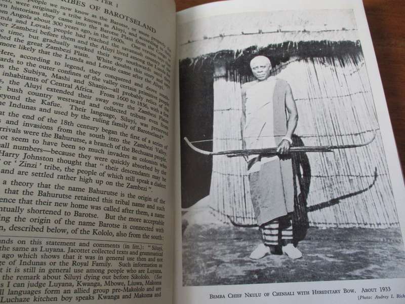 The TRIBES OF NORTHERN RHODESIA  W.V. BRELSFORD