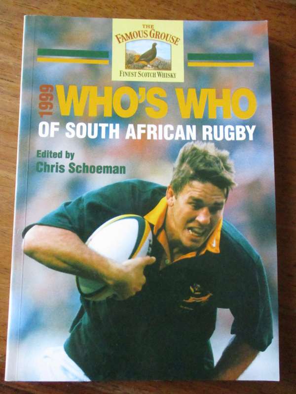 1999 Who`s Who of South African Rugby  Chris Schoeman