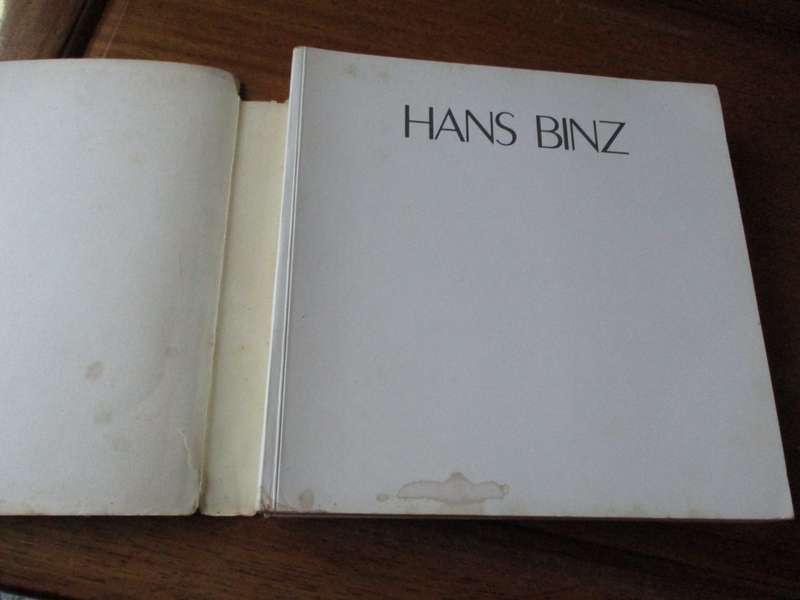 Signed. Hans Binz