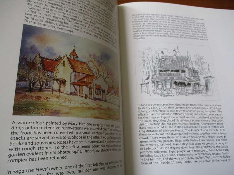 SIGNED. Eric Bolsmann PRETORIA  Artists` impressions 1857-2001