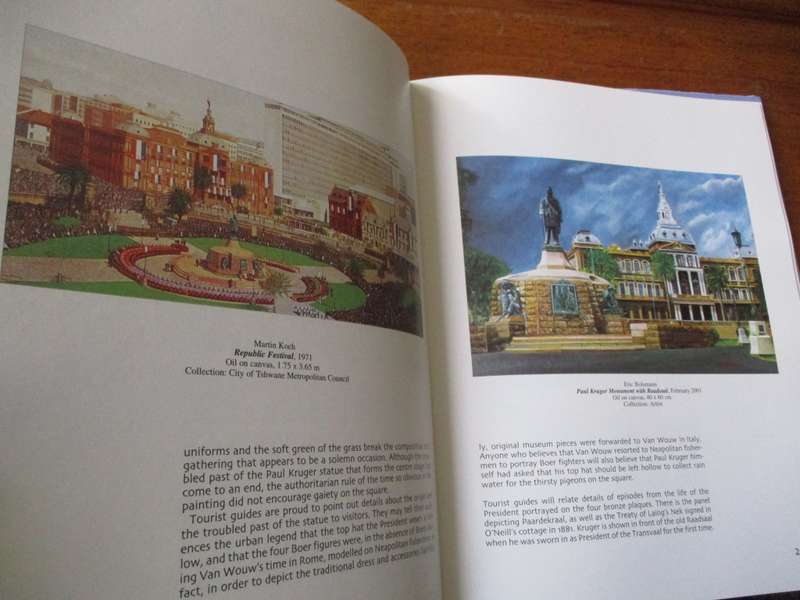 SIGNED. Eric Bolsmann PRETORIA  Artists` impressions 1857-2001