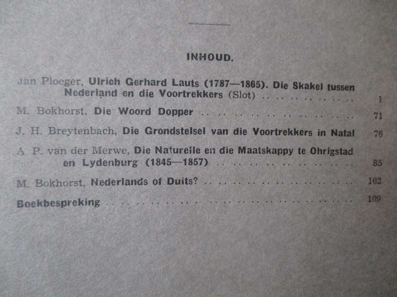 Histories Studies Jaargang 2 Nrs. 1 en 2 Julie-Oktober 1940 Universiteit van Pretoria
