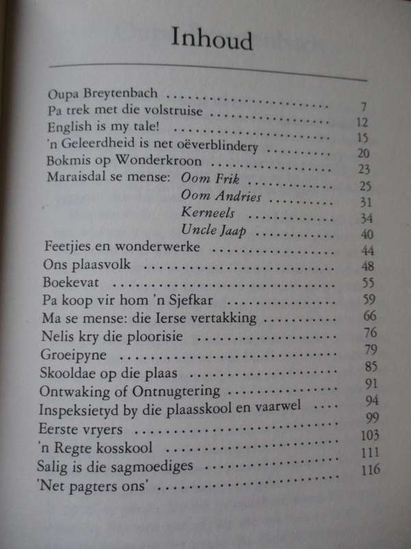 Bokmis op Wonderkroon  Biografiese vertellins deur Josie Breytenbach
