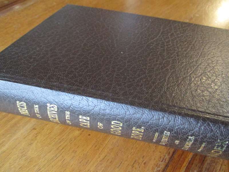H.C.V. Leibbrant Precis of the Archives of the Cape of Good Hope  Requesten (Memorials) VBolume V
