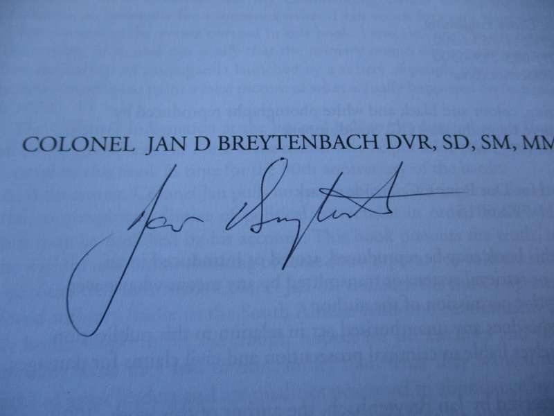 SIGNED. EAGLE STRIKE  Col. Jan Breytenbach