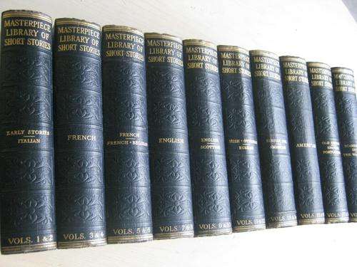 MASTERPIECE LIBRARY OF SHORT STORIES. The World's Thousand Best Short Stories. COMPLETE 20 Vol Set