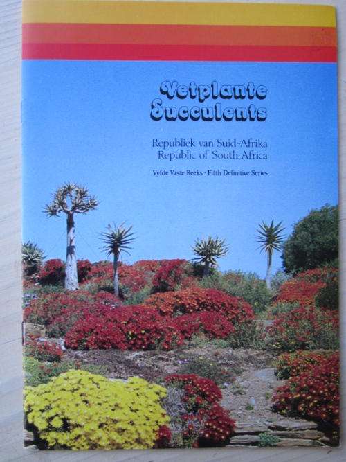 Vetplante. Succulents. RSA. Fifth Definitive Series