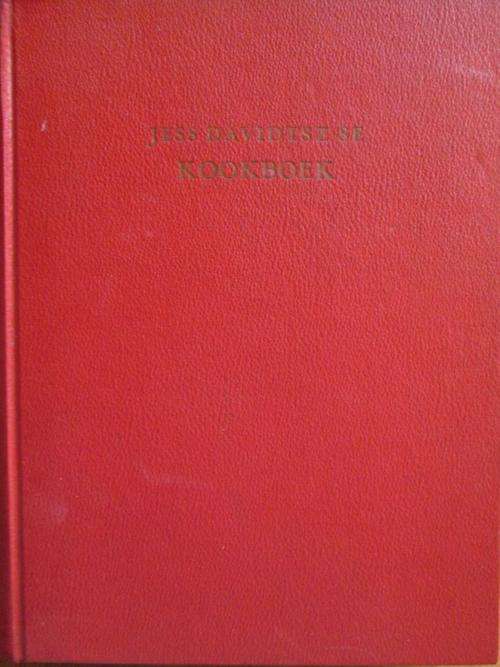 Jess Davidtsz se Kookboek