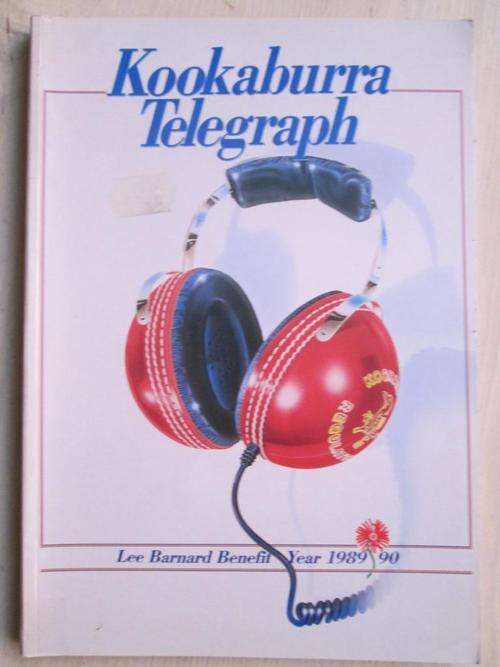 Kookaburra Telegraph. LEE BARNARD Benefit Year 1989/90