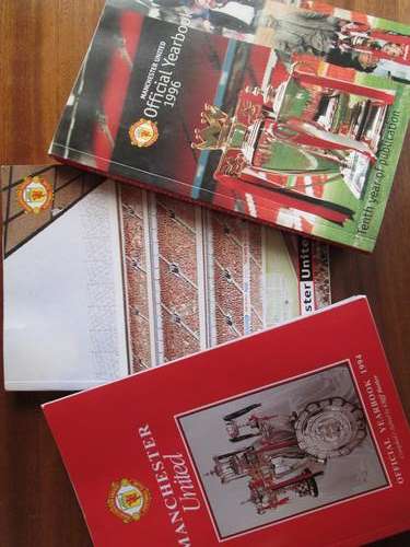 MANCHERSTER UNITED Official Yearbook 1994/ 1995/ 1996