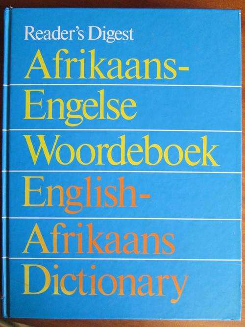 Reader's Digest AFRIKAANS-ENGELSE WOORDEBOEK
