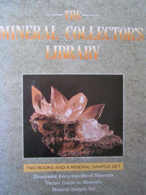The Mineral Collector's Library. Two Books and a Mineral Sample Pack