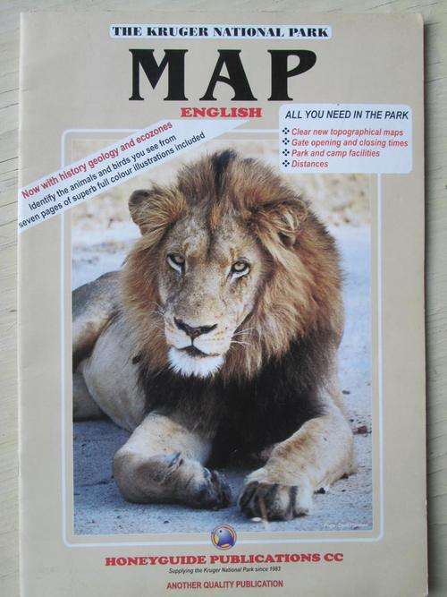 KRUGER NATIONAL PARK MAP