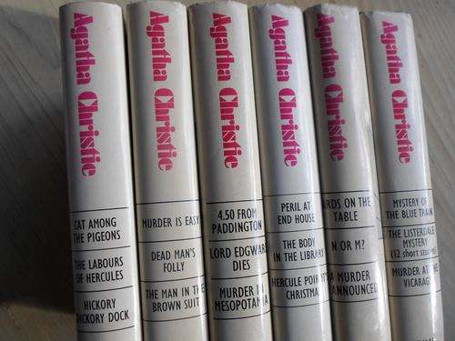 6 Volumes. AGATHA CHRISTIE - CRIME COLLECTION