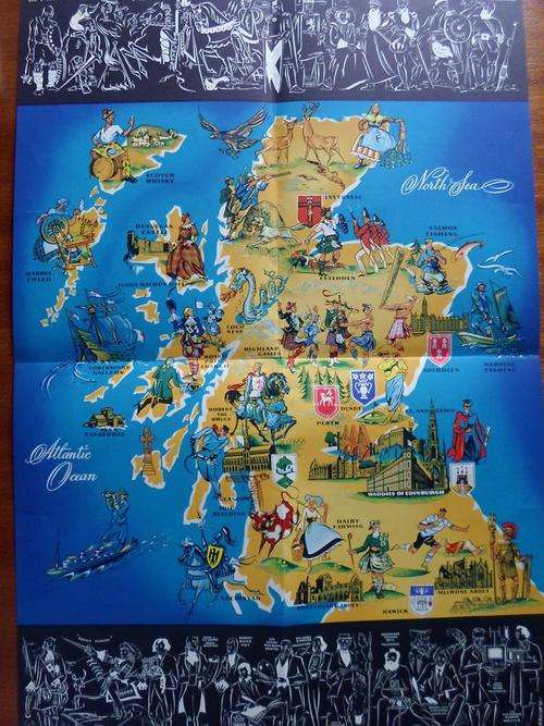 Historical Map of Scotland
